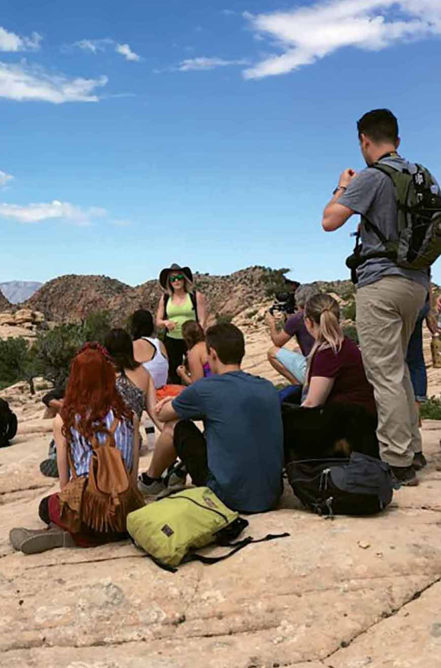 A Utah outing of Instagram influencers hosted by Travel Mindset.