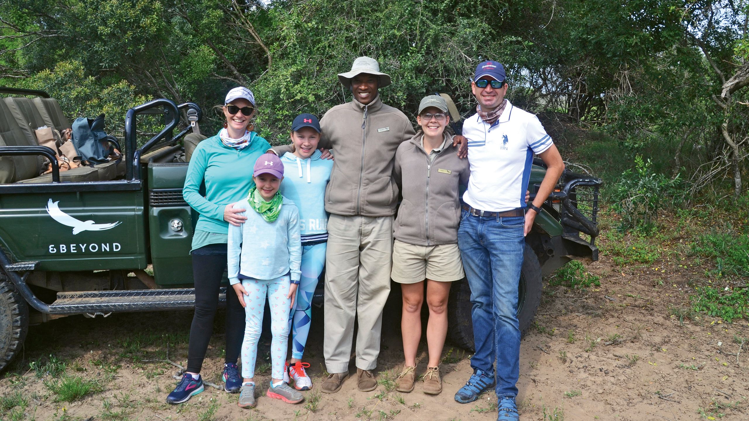 Murray Gardiner, CEO of luxury operator Giltedge Africa, far right, on a recent family trip. The new luxury travelers are bringing children along on their African adventures. In the past, luxury lodges tended to offer adults-only accommodations.
