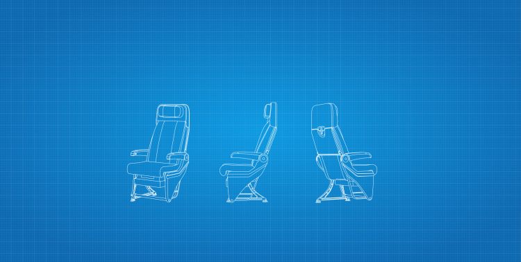 The Evolution of the Airplane Seat