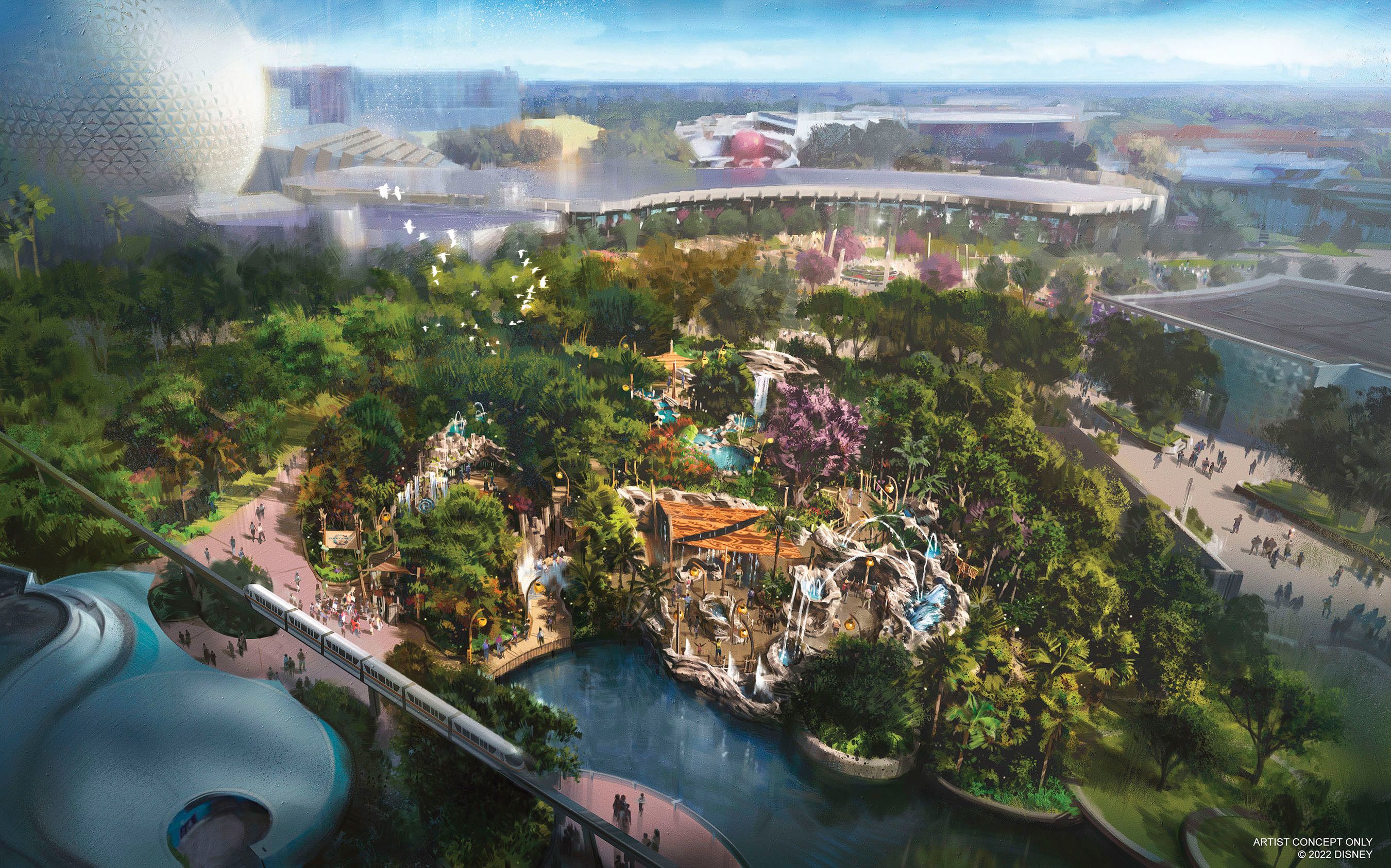 Florida, Disney dominates the international list of popular amusement parks